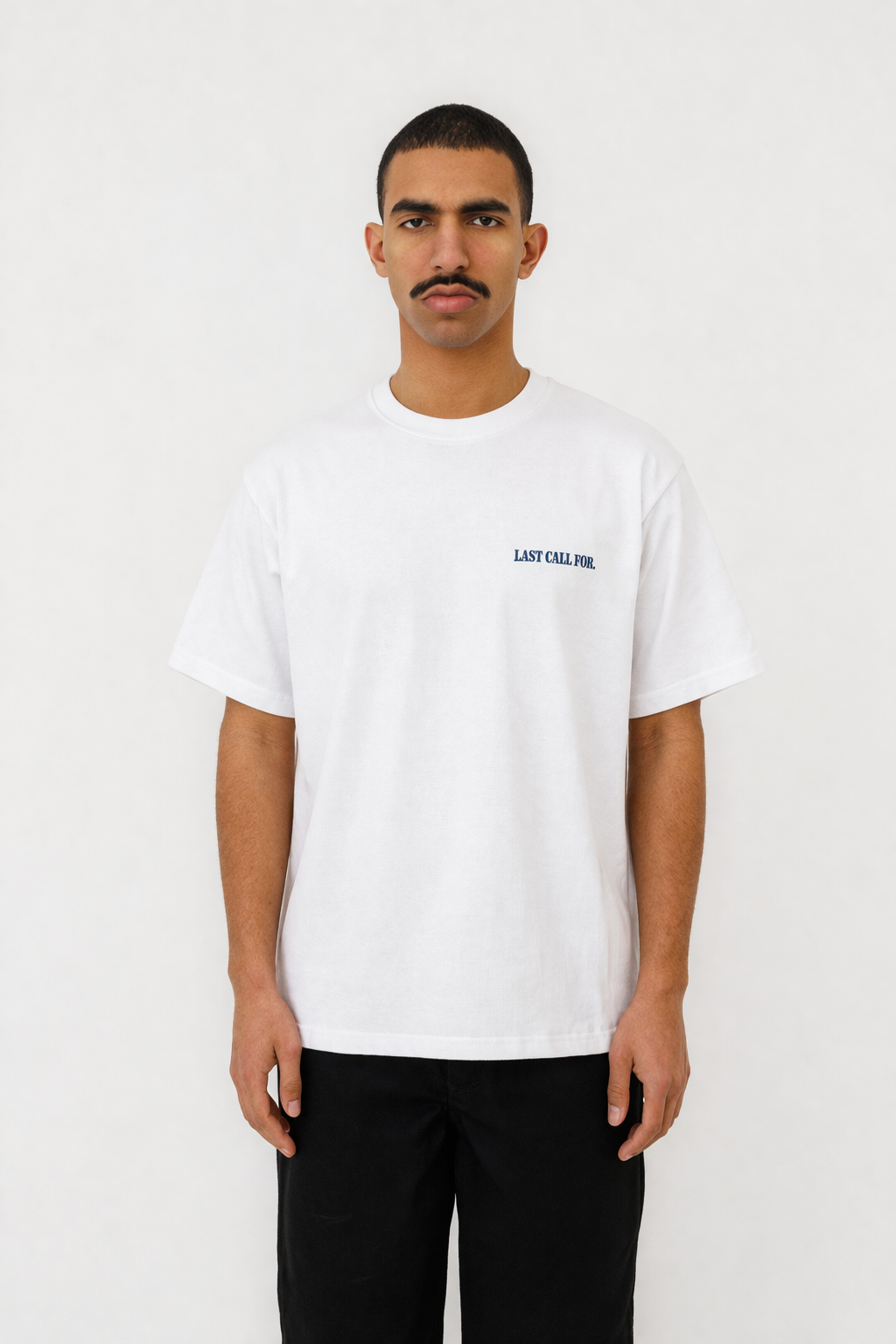 Le Tee-Shirt "Support Local Business" White/Flint