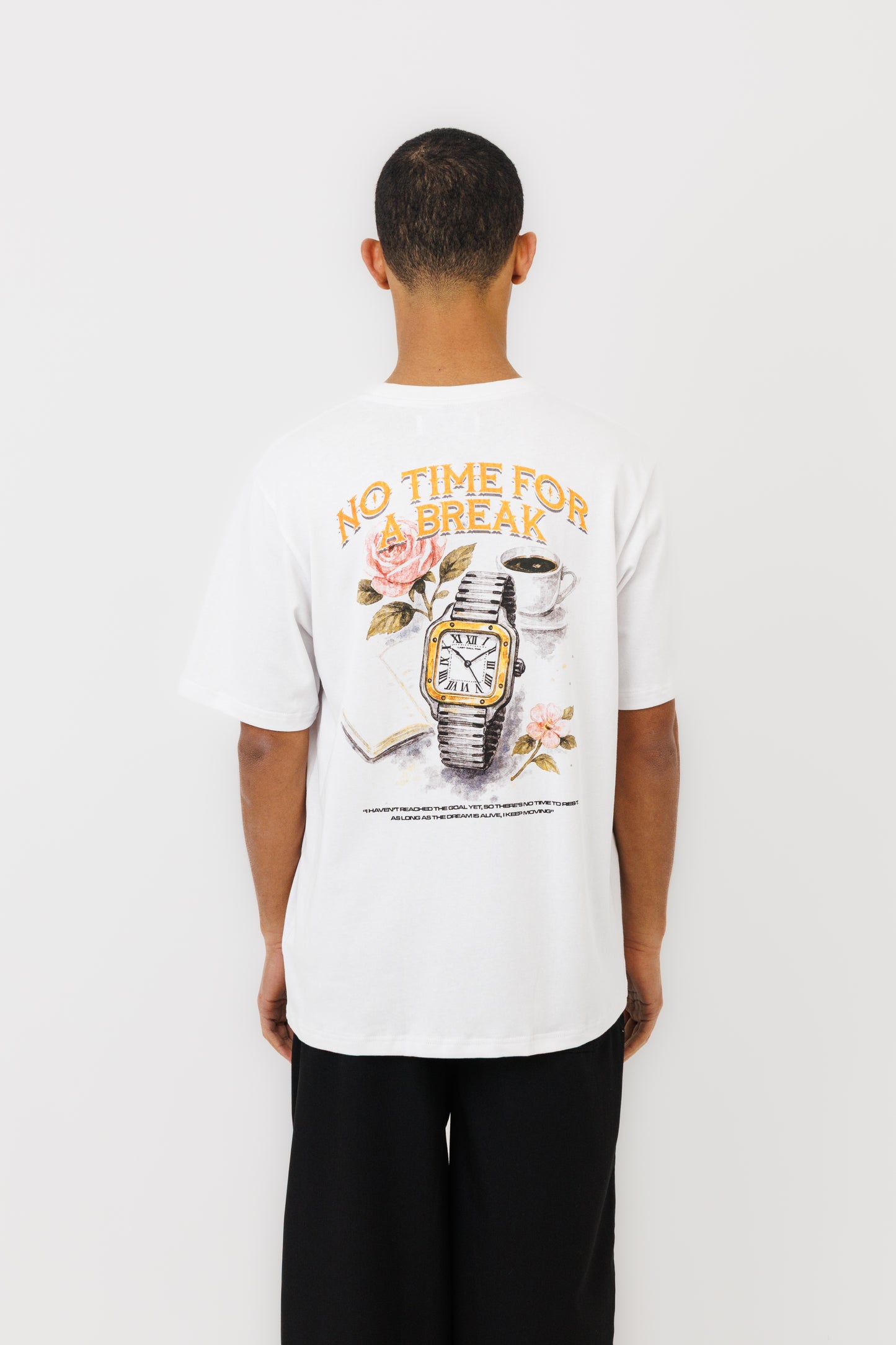 NO TIME FOR BREAK T-SHIRT (NOTIMTOW)