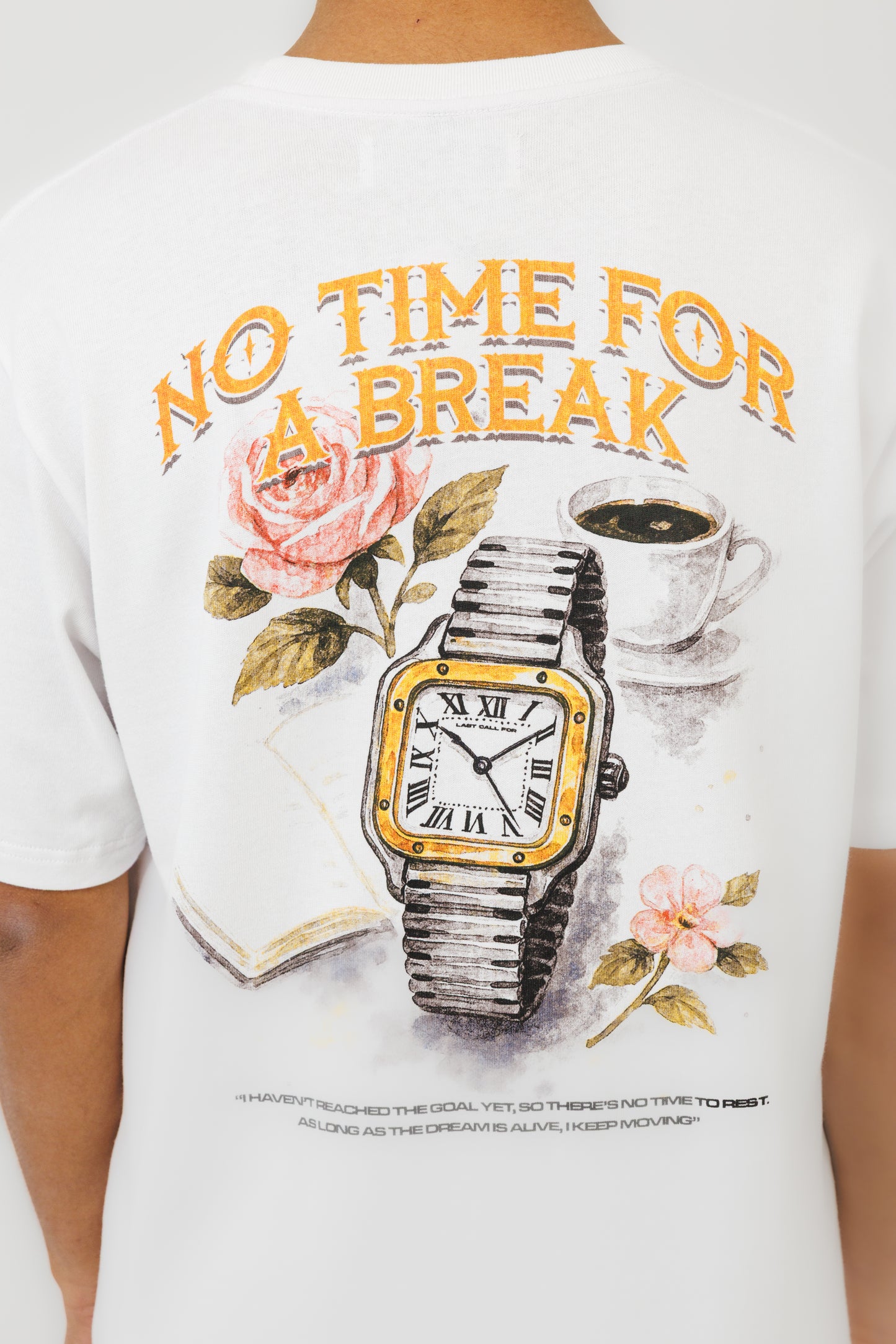 NO TIME FOR BREAK T-SHIRT (NOTIMTOW)