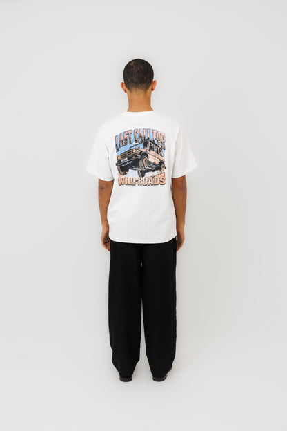 WILD ROADS T-SHIRT (WILROADS) (WHITE)