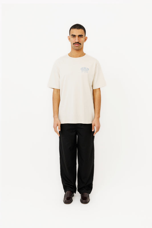 Le Tee-shirt "No Excuses" White/Subdued Blue
