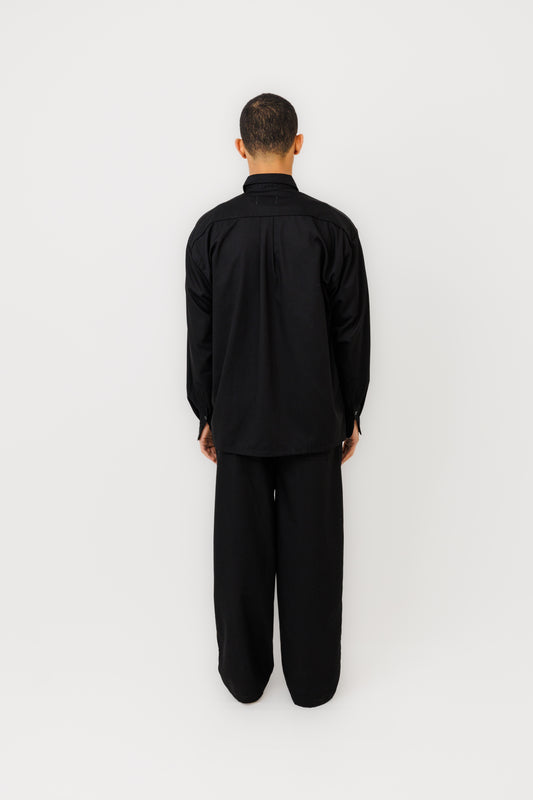 "Jakarta" shirt in Calista Drill black
