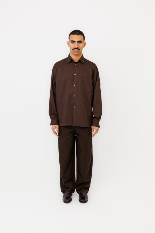 "Jakarta" shirt in Calista Drill monk's dress