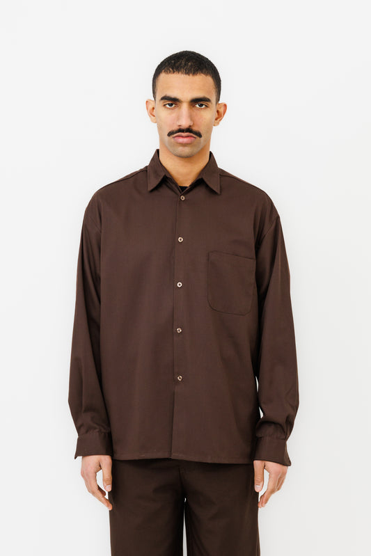 "Jakarta" shirt in Calista Drill monk's dress