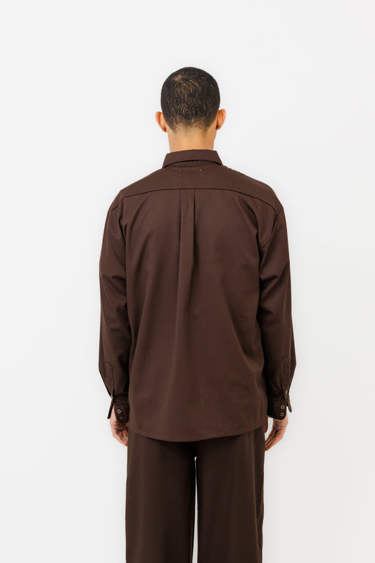 "Jakarta" shirt in Calista Drill monk's dress