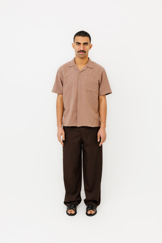 "Canggu" Sugar Linen Shirt