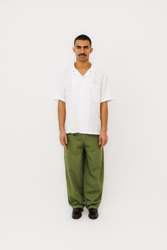 White "Canggu" Linen Shirt