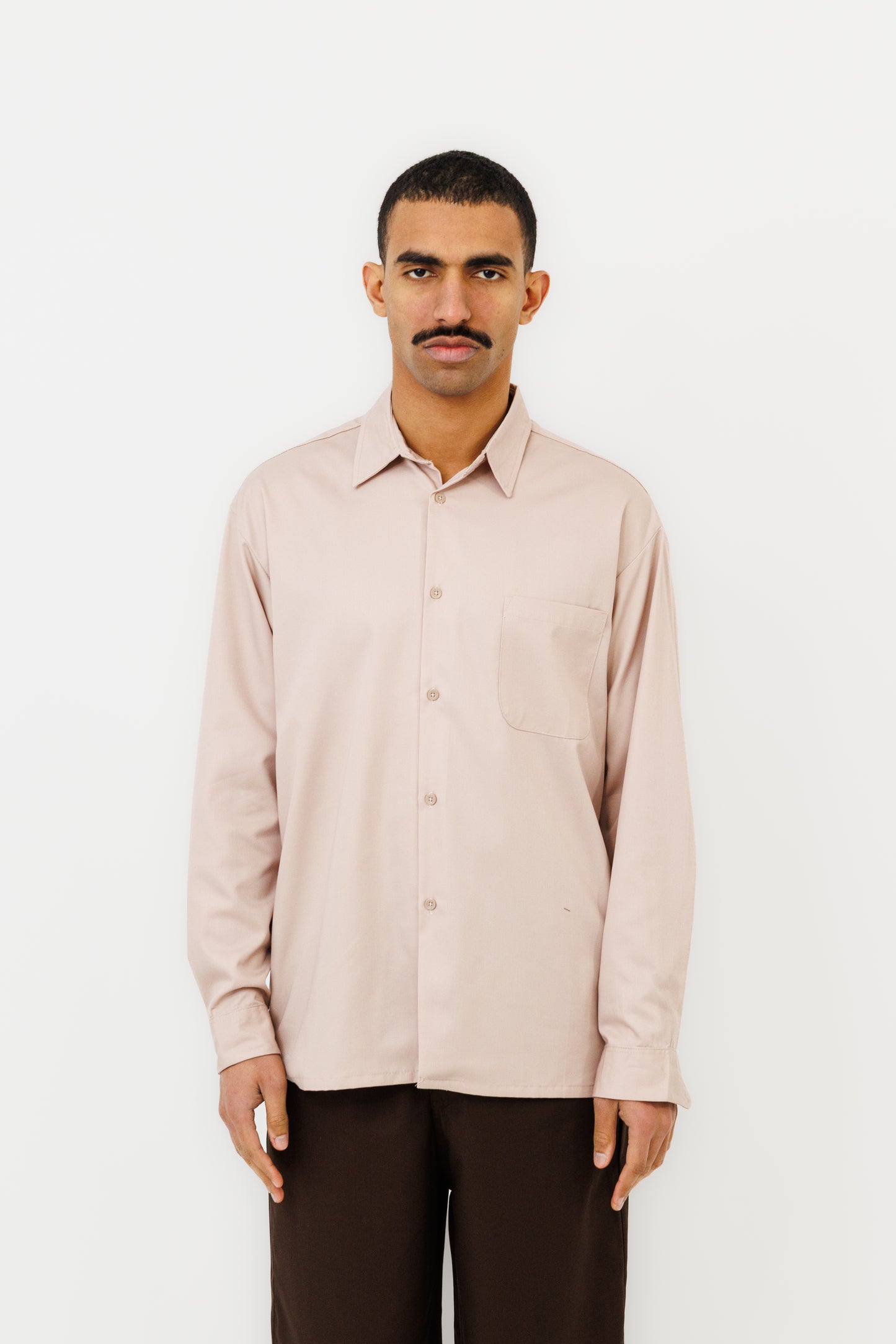 La chemise "Jakarta" ML Almond peach