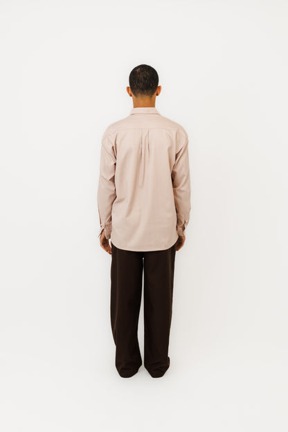 La chemise "Jakarta" ML Almond peach