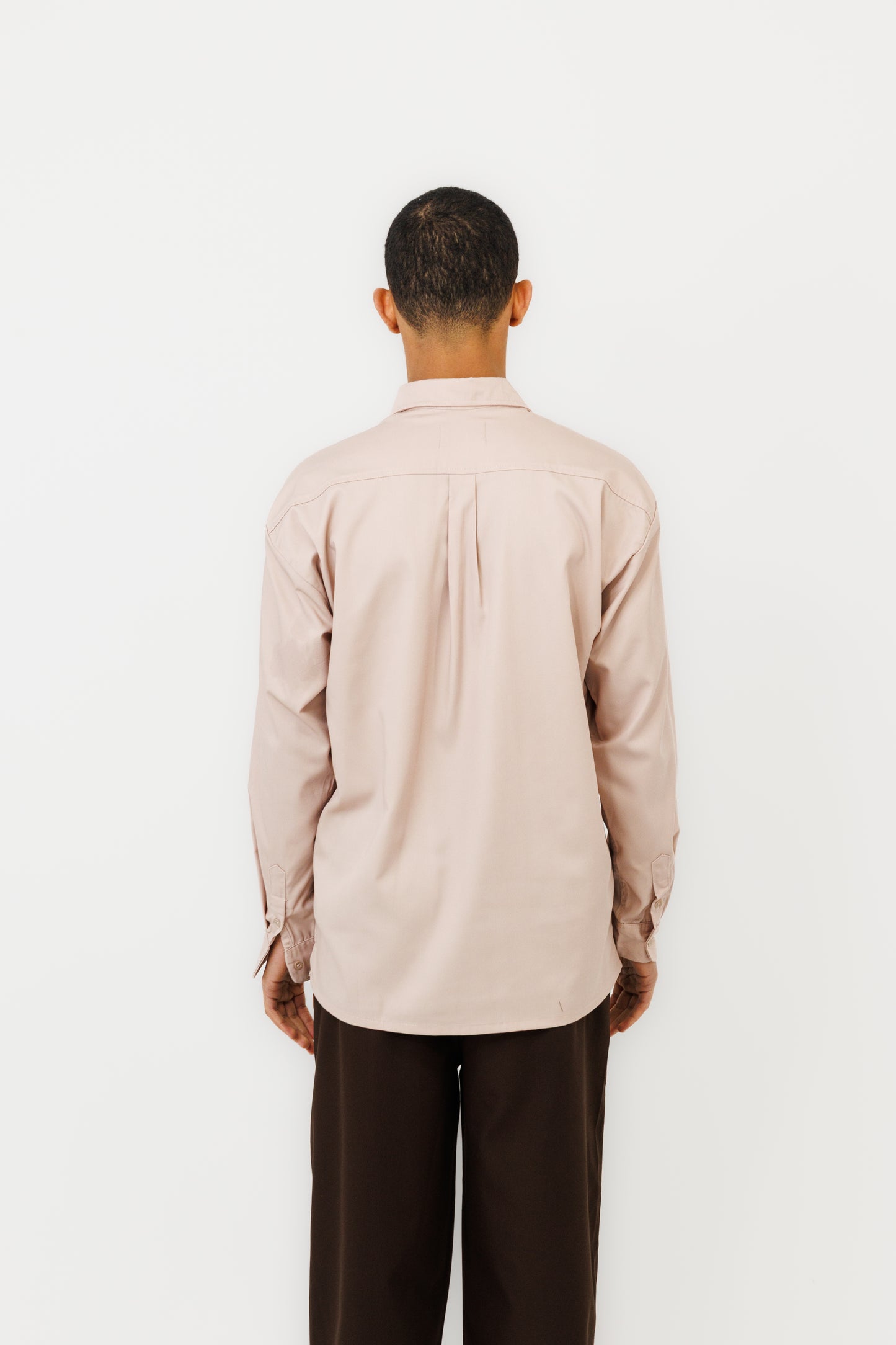La chemise "Jakarta" ML Almond peach