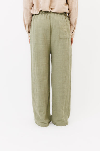 Le Pantalon "Sulawesi" Sage