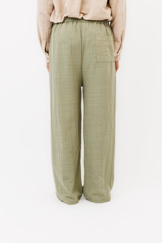 Le Pantalon "Sulawesi" Sage