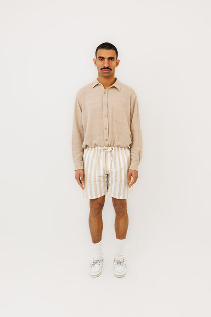 Le Short "Seseh" Icon Stripe Late