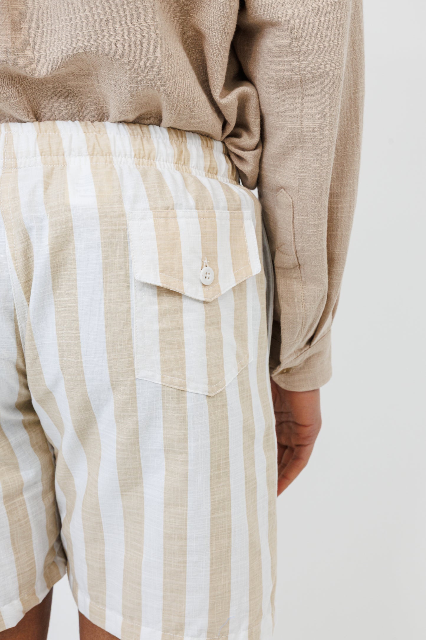 Le Short "Seseh" Icon Stripe Late