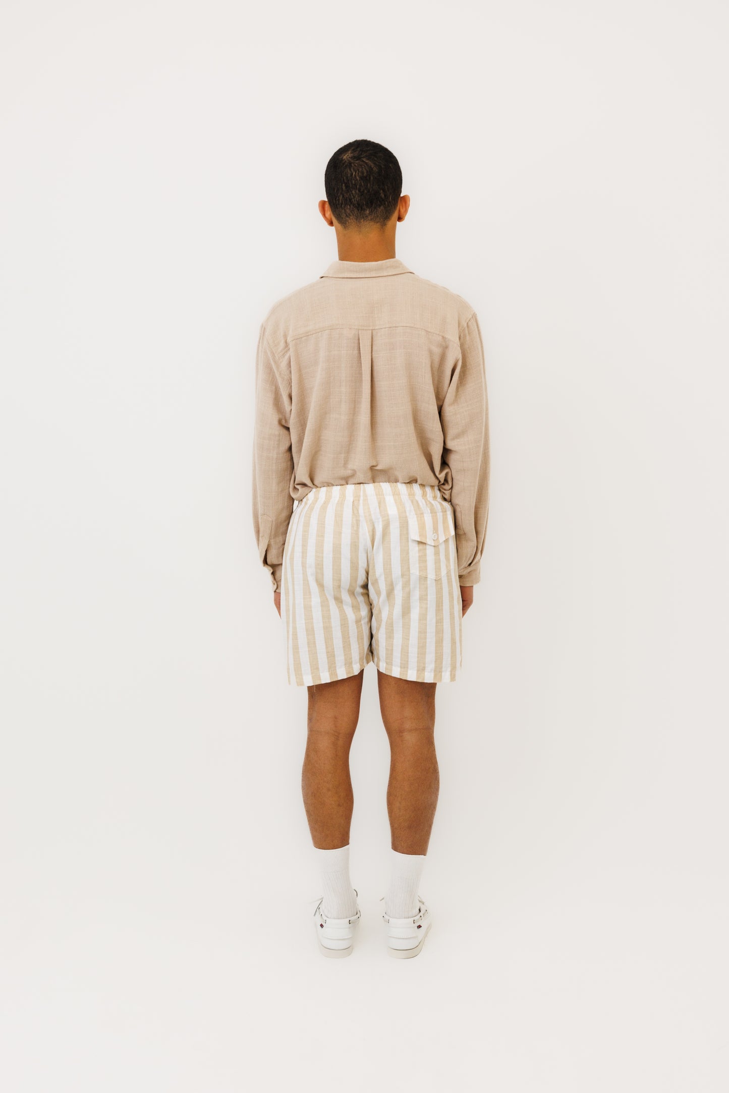 Le Short "Seseh" Icon Stripe Late