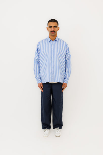 la chemise "Seseh" ML Stripe Blue