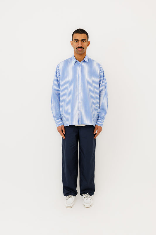 la chemise "Seseh" ML Stripe Blue