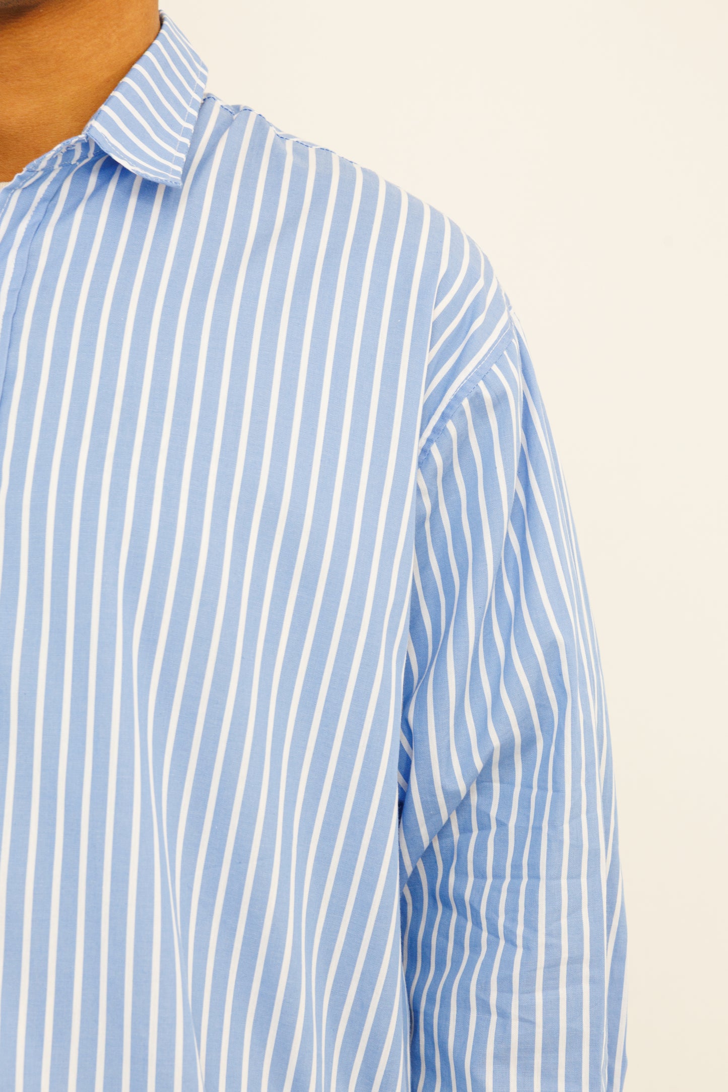 la chemise "Seseh" ML Stripe Blue