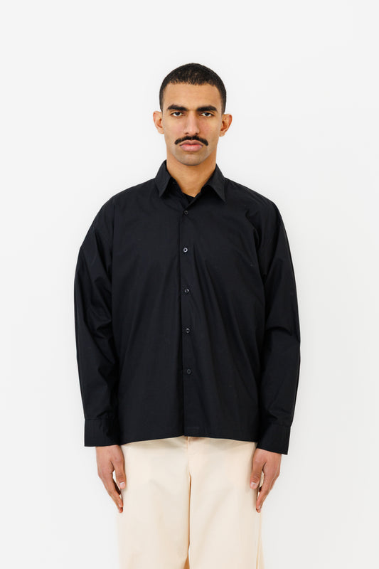 KAMAKURA ML SHIRT (KPABL) (BLACK)
