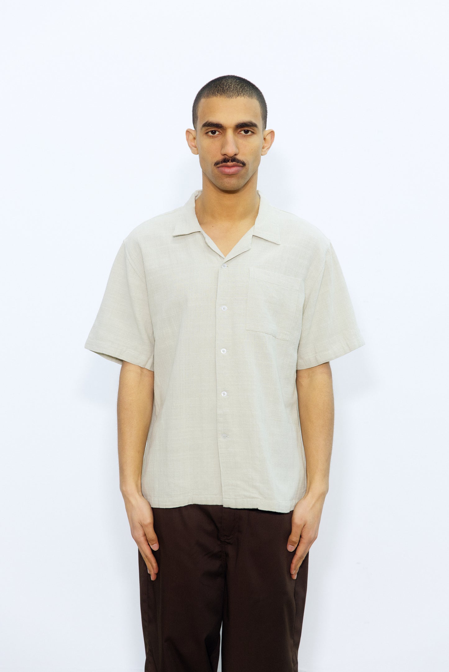 "Canggu" Linen Shirt Lint 13