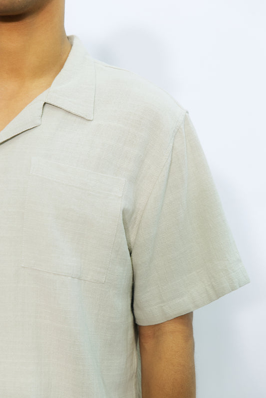 "Canggu" Linen Shirt Lint 13