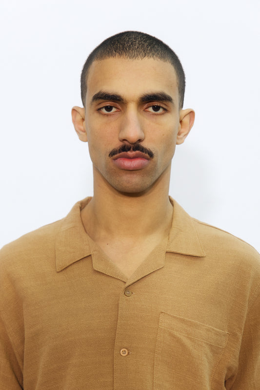 "Canggu" Toffee Linen Shirt 7