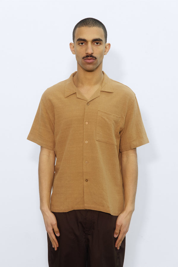 Chemise en Lin "Canggu" Toffee 7
