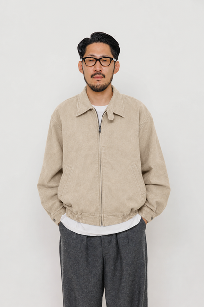 Veste Hinode Soybean 5 Last Call For, coupe ample en coton Tebal — photo produit 04