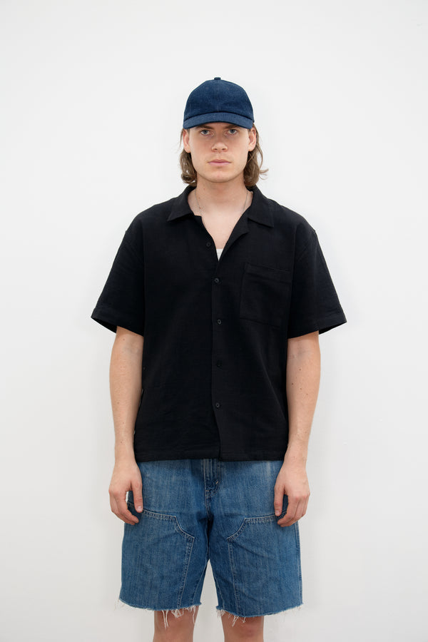 Chemise en Lin "Canggu" Noir