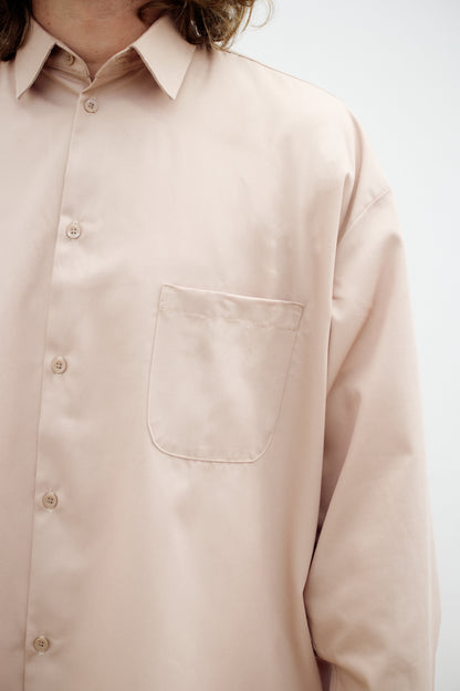 "Jakarta" shirt in Calista Drill marzipan