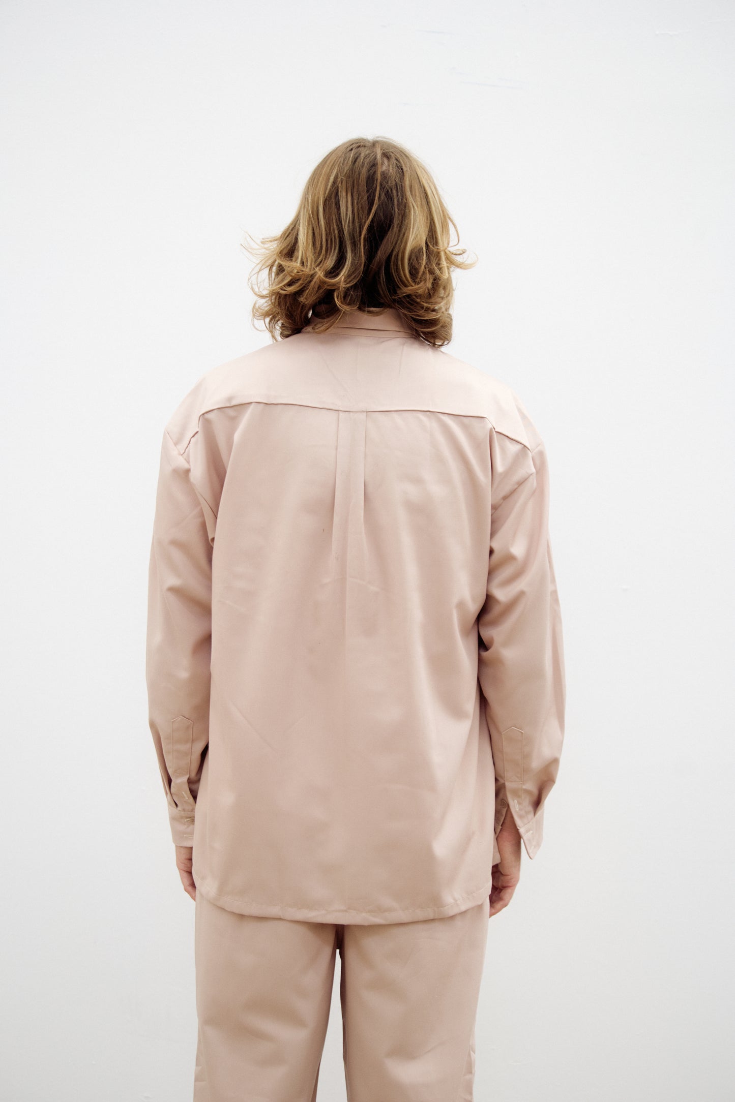"Jakarta" shirt in Calista Drill marzipan