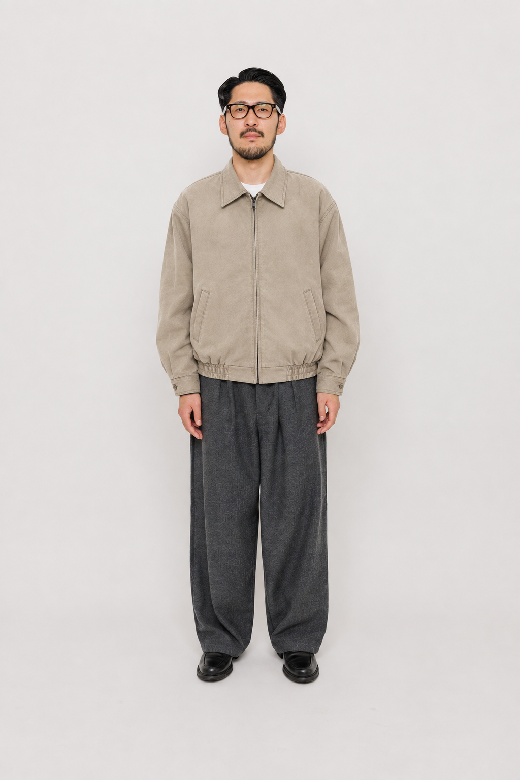 Veste Hinode Soybean 5 Last Call For, coupe ample en coton Tebal — photo produit 05