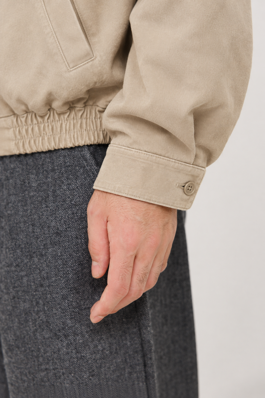 Veste Hinode Soybean 5 Last Call For, coupe ample en coton Tebal — photo produit 07