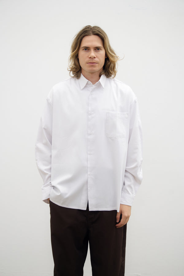 Chemise "Jakarta" en Calista Drill white