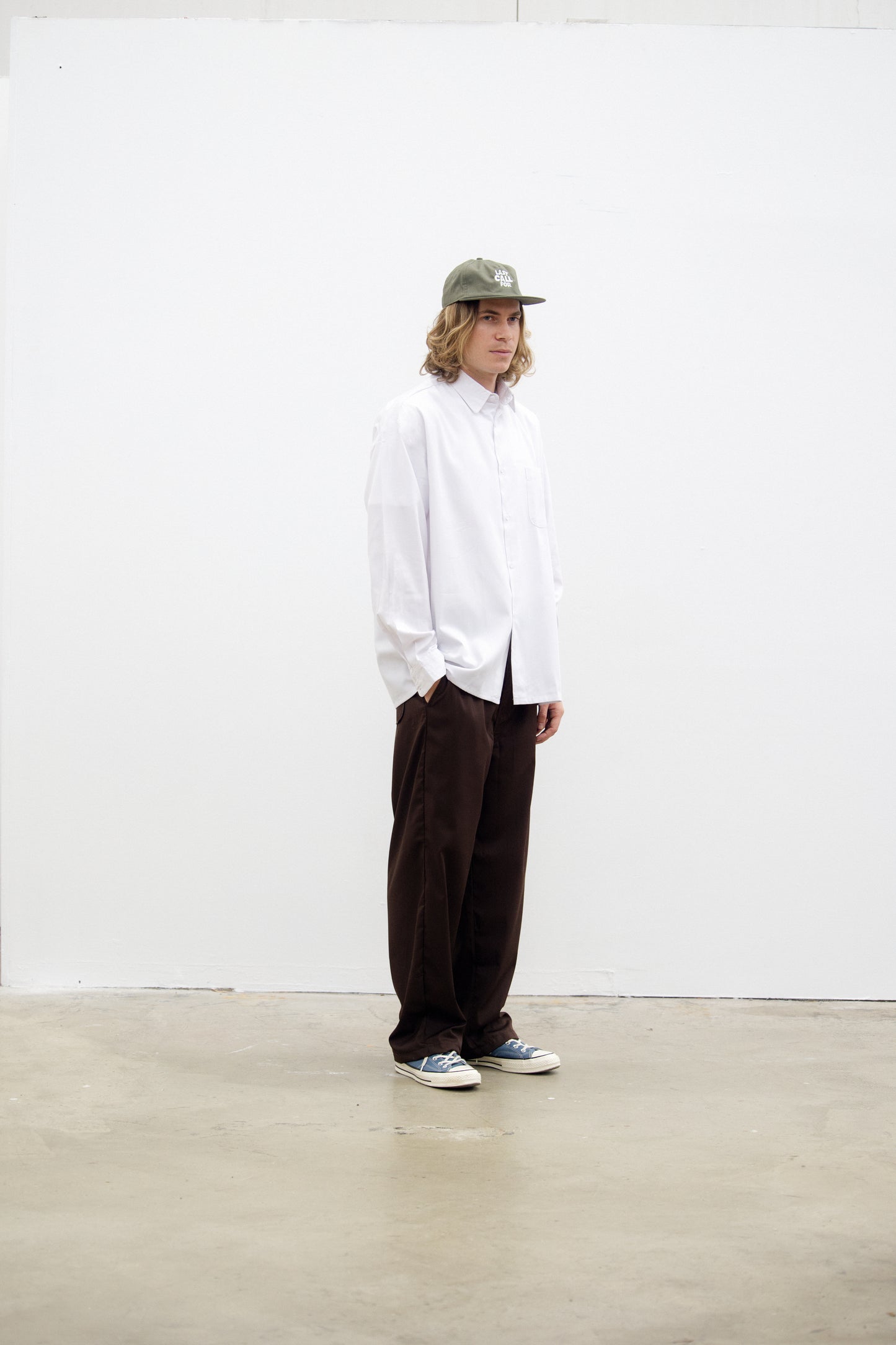 "Jakarta" shirt in Calista Drill white
