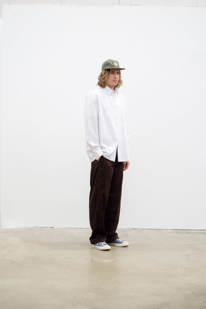 "Jakarta" shirt in Calista Drill white