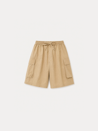 Short cargo homme beige Last Call For en coton léger