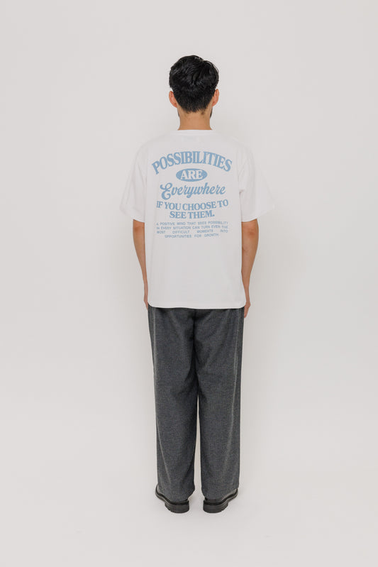 Pantalon Deiba Grey Last Call For, coupe ample à double pince en mélange laine et polyester — photo produit 03