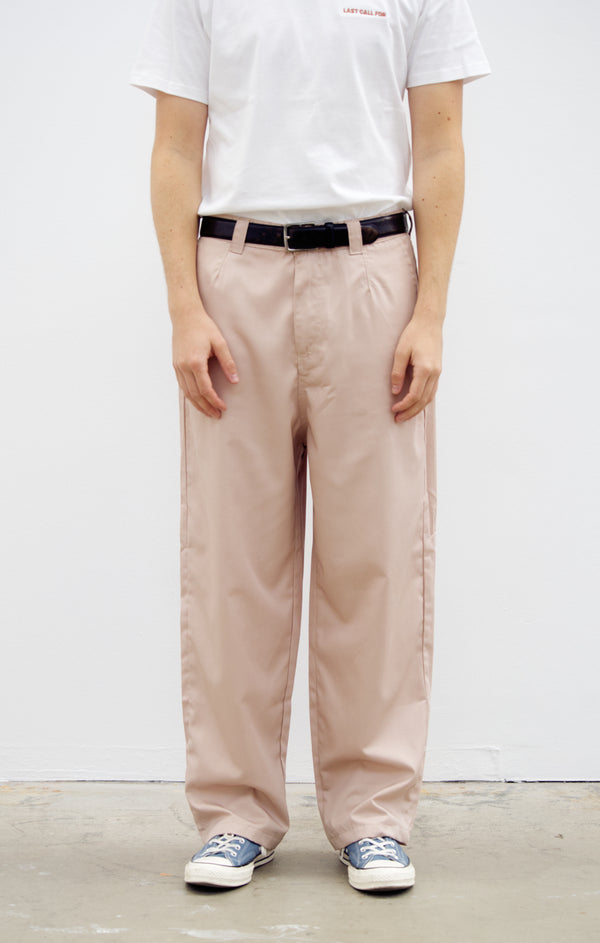 Pantalon "Jakarta" en Calista Drill marzipan