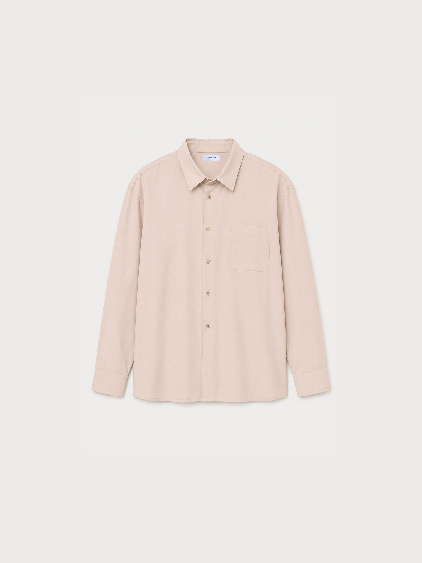 La chemise "Jakarta" ML Almond peach