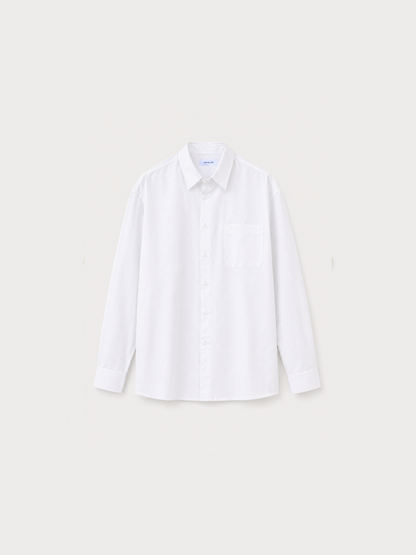 "Jakarta" shirt in Calista Drill white