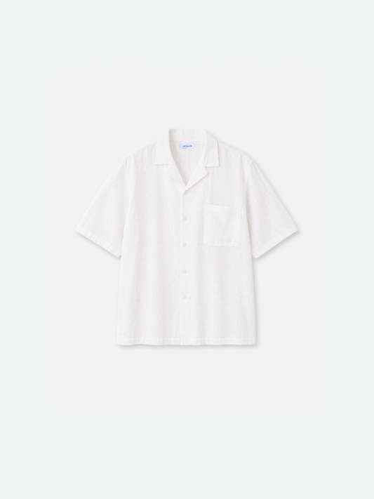White "Canggu" Linen Shirt