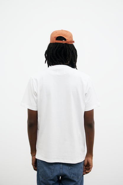 Le Tee-shirt en Coton "Last Call For" White