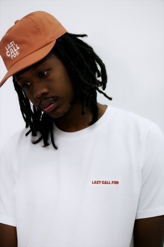 Le Tee-shirt en Coton "Last Call For" White