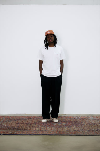 Le Tee-shirt en Coton "Last Call For" White