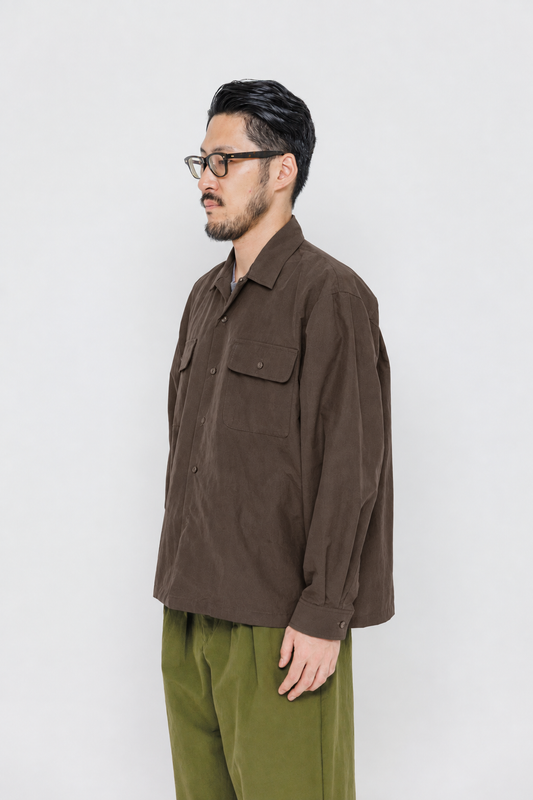 Chemise Nagano — Brown 3 par Last Call For — packshot 03