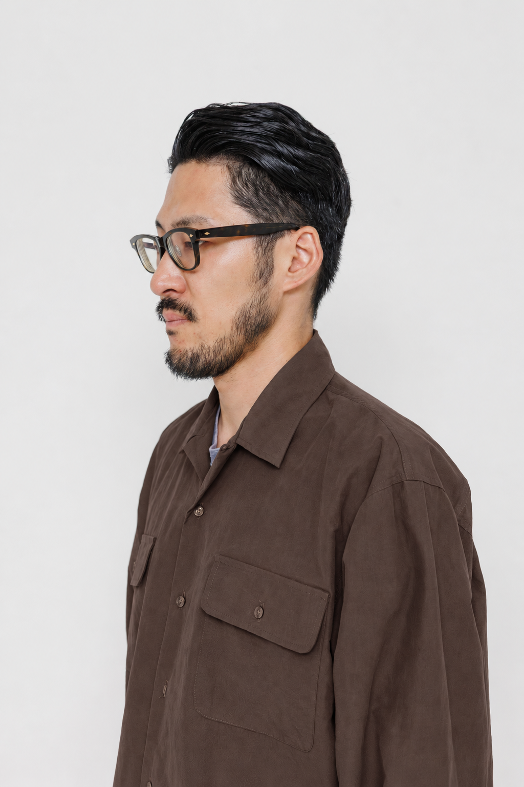Chemise Nagano — Brown 3 par Last Call For — packshot 04