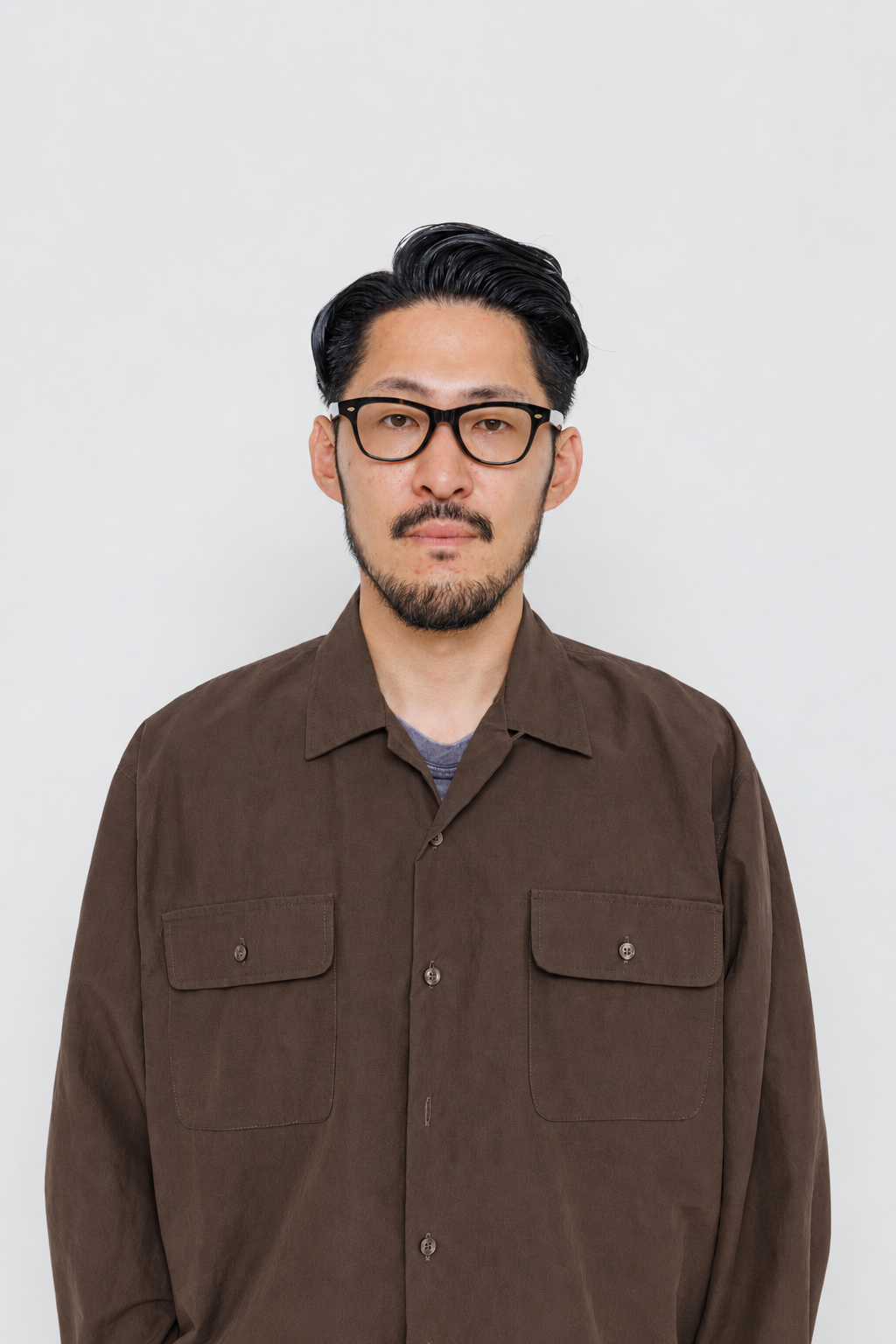 Chemise Nagano — Brown 3 par Last Call For — packshot 05