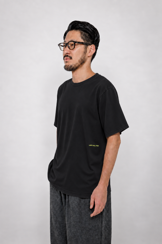 Tee-shirt Logo Box noir et Evening Primrose Last Call For — photo produit 03