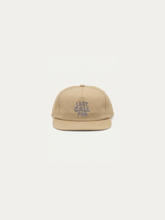 Desert "Last Call For" Cotton Cap